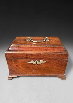 A George III Mahogany Tea Caddy - 4480132