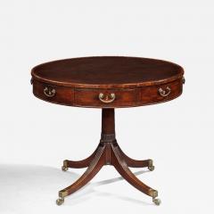 A George III Period Mahogany Drum Table - 4648143