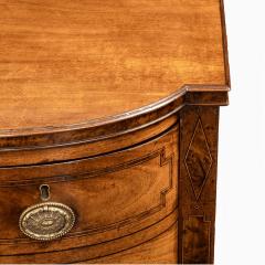 A George III breakfront yew wood inlaid mahogany sideboard - 1641774