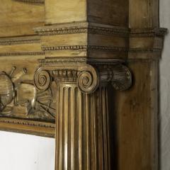 A George III carved pine chimneypiece from The Marine Society by Tousey 1775 - 3307066