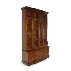 A George III mahogany display bookcase - 3666713