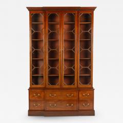 A George III mahogany display bookcase - 3667580