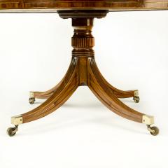 A George III revolving mahogany drum table attributed to Gillows - 2992069