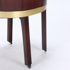 A Georgian Brass Bound Mahogany Wine Cooler on Stand  - 2317554