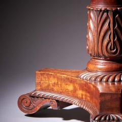 A Gillows George IV Regency Carved Mahogany Grand Tour Specimen Marble Table - 3285810