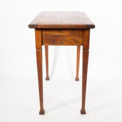 A Good Quality Arts Crafts Single Drawer Card or Games Table - 4192334