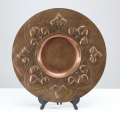 A Good Quality Well Executed Arts Crafts Copper Wall Plate 2 - 4188809