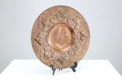 A Good Quality Well Executed Arts Crafts Copper Wall Plate 2 - 4188810