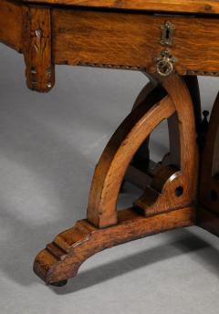 A Gothic Library Table - 4017231