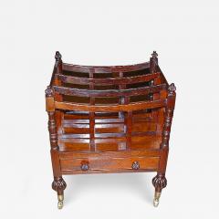 A Graceful 19th Century English Rosewood Canterbury - 3740219