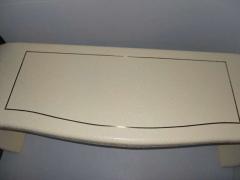 A Graceful Console in the Style of Karl Springer - 2921458