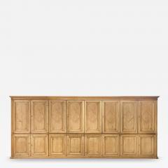 A Grand Georgian Style Pine Library Cupboard or Kitchen Cabinets C 1920  - 4434770