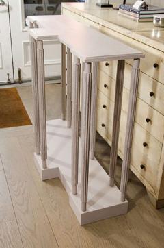 A Grey Painted Model Stand Console Table Designed by Sir John Soane - 271760