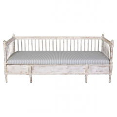 A Gustavian Swedish Painted Bench - 4419917