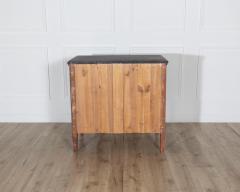 A Gustavian style chest of drawers in black with beautiful patina - 4223212