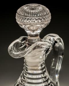 A HEAVILY CUT REGENCY CLARET JUG - 3793700