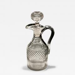 A HEAVILY CUT REGENCY CLARET JUG - 3799885