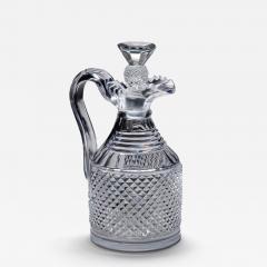 A HEAVILY CUT REGENCY CLARET JUG - 4400678