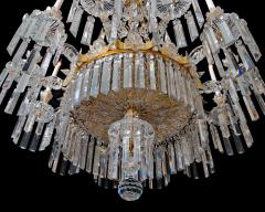 A HIGHLY IMPORTANT EXTREMELY RARE ENGLISH WILLIAM IV ANTIQUE CHANDELIER - 3795401