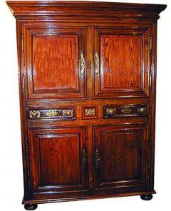 A Handsome 18th Century Ash Armoire - 3501071