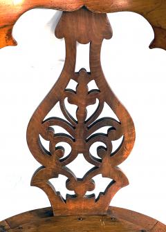 A Handsome English Yew Wood Captains Chair - 2394906
