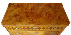 A Handsome Swedish Gustavian Alder Root Parquetry Chest - 198782