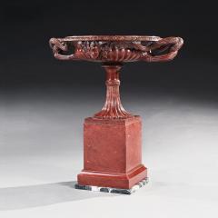 A Huge Italian Grand Tour Rosso Antico Marble Tazza - 3600435