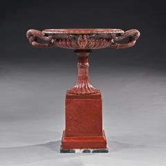 A Huge Italian Grand Tour Rosso Antico Marble Tazza - 3600436