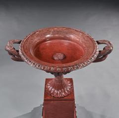 A Huge Italian Grand Tour Rosso Antico Marble Tazza - 3600441