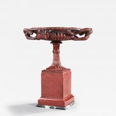 A Huge Italian Grand Tour Rosso Antico Marble Tazza - 3603002