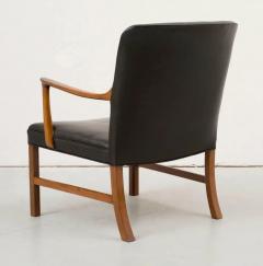 A J Iversen Ole Wanscher Rosewood Armchair for A J Iversen Denmark 1960s - 3813967