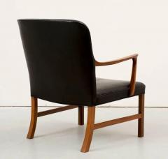 A J Iversen Ole Wanscher Rosewood Armchair for A J Iversen Denmark 1960s - 3813968