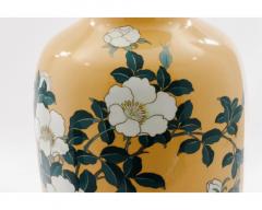 A Japanese Cloisonne Enamel Vase Attributed to Kawade Shibatar with Camellias - 4555996
