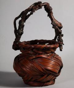 A Japanese Root Basket - 609495