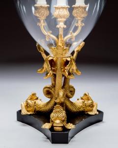 A LARGE GEORGE IV HURRICANE LANTERN - 4248693