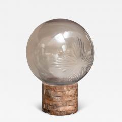 A LATE 19TH CENTURY CUT GLASS APOTHECARY BALL - 3679442