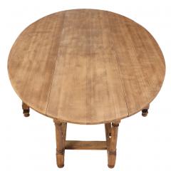 A Large Belgian Oak Carved Gateleg Table C 1950  - 4315673