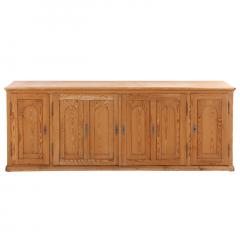A Large Belgian Pitch Pine Cabinet C 1890  - 4428390