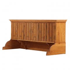 A Large Belgian Pitch Pine Cabinet C 1890  - 4428396