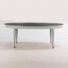 A Large French Directoire Style Painted Dining Table C 1940  - 4215331