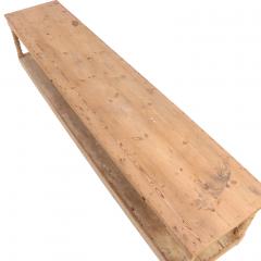 A Large French Pine Drapers Table 19th C  - 4643651