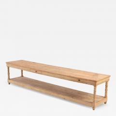 A Large French Pine Drapers Table 19th C  - 4643783