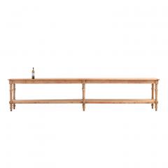 A Large French Pine Drapers Table C 1890  - 4385487