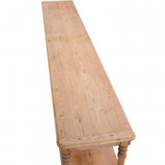 A Large French Pine Drapers Table C 1890  - 4385491