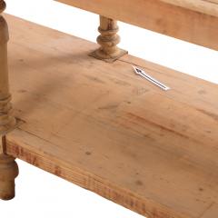 A Large French Pine Drapers Table C 1890  - 4385492