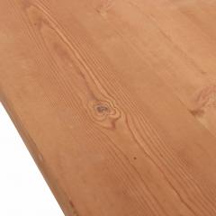 A Large French Pine Farmhouse Trestle Table C 1890  - 4541039