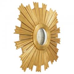 A Large Giltwood Sunburst Mirror - 3345933