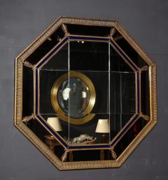 A Large Octagonal Art Deco Mirror from SS Duchess of Bedford Circa 1928 - 3514019