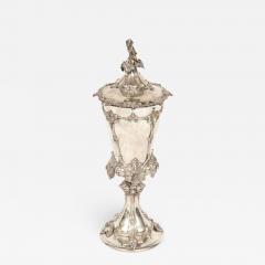 A Large Oversized German Silver Goblet Cup with Cover - 1036704