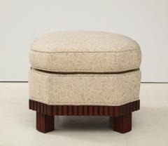 A Large Pair of French Art Deco Foot Stools or Ottomans - 1931586